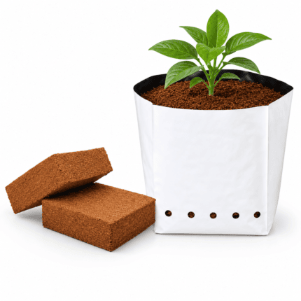 Coco Peat Block & Grow Bag | වගා මලු හා කොකෝ පීට් බ්ලොක්